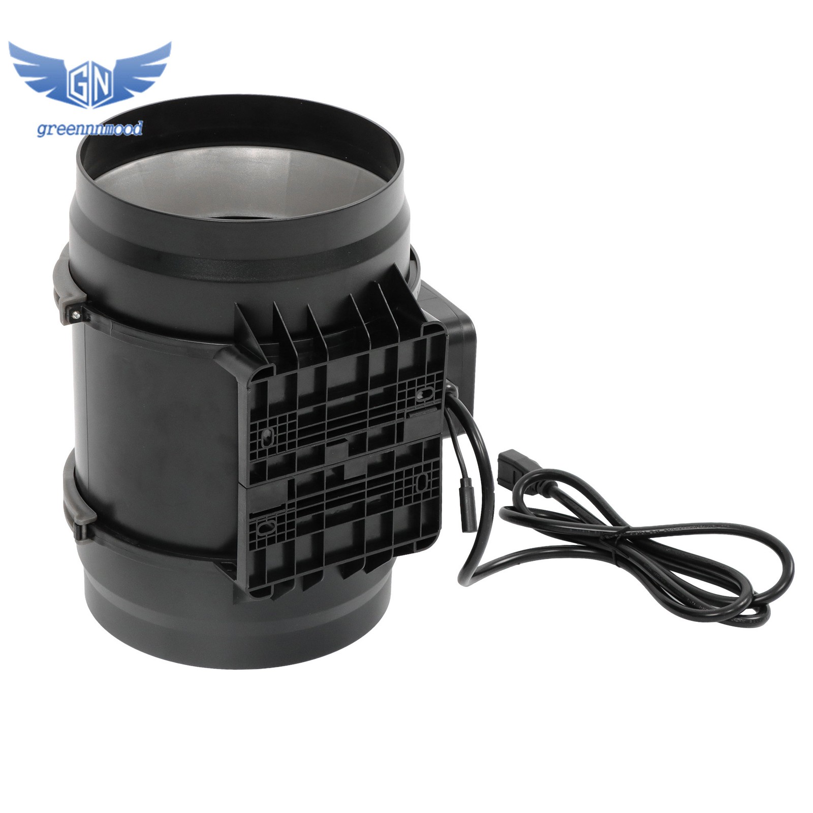 Inline Duct Fan, 8-Inch 807 CFM with Temperature Humidity Controller EC-Motor