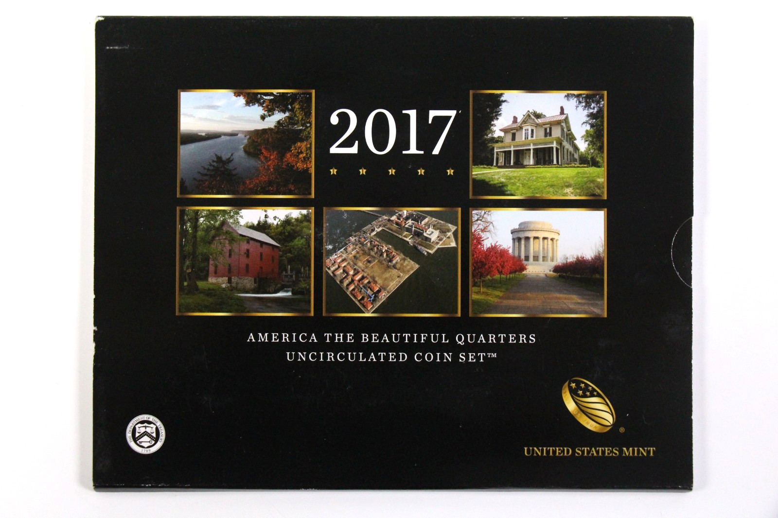 2017 U.S. Mint America The Beautiful Quarters Uncirculated Coin Set