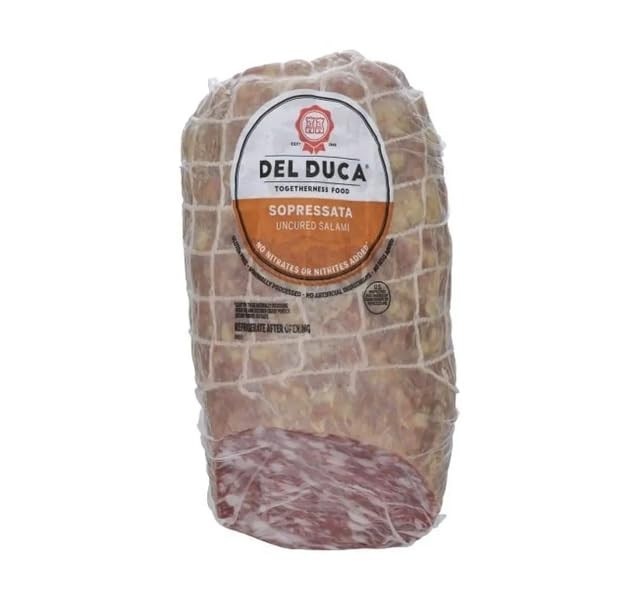Italian Style Sweet Sopressata Salami Chunk 2.5Lbs - 3Lbs Average Weight