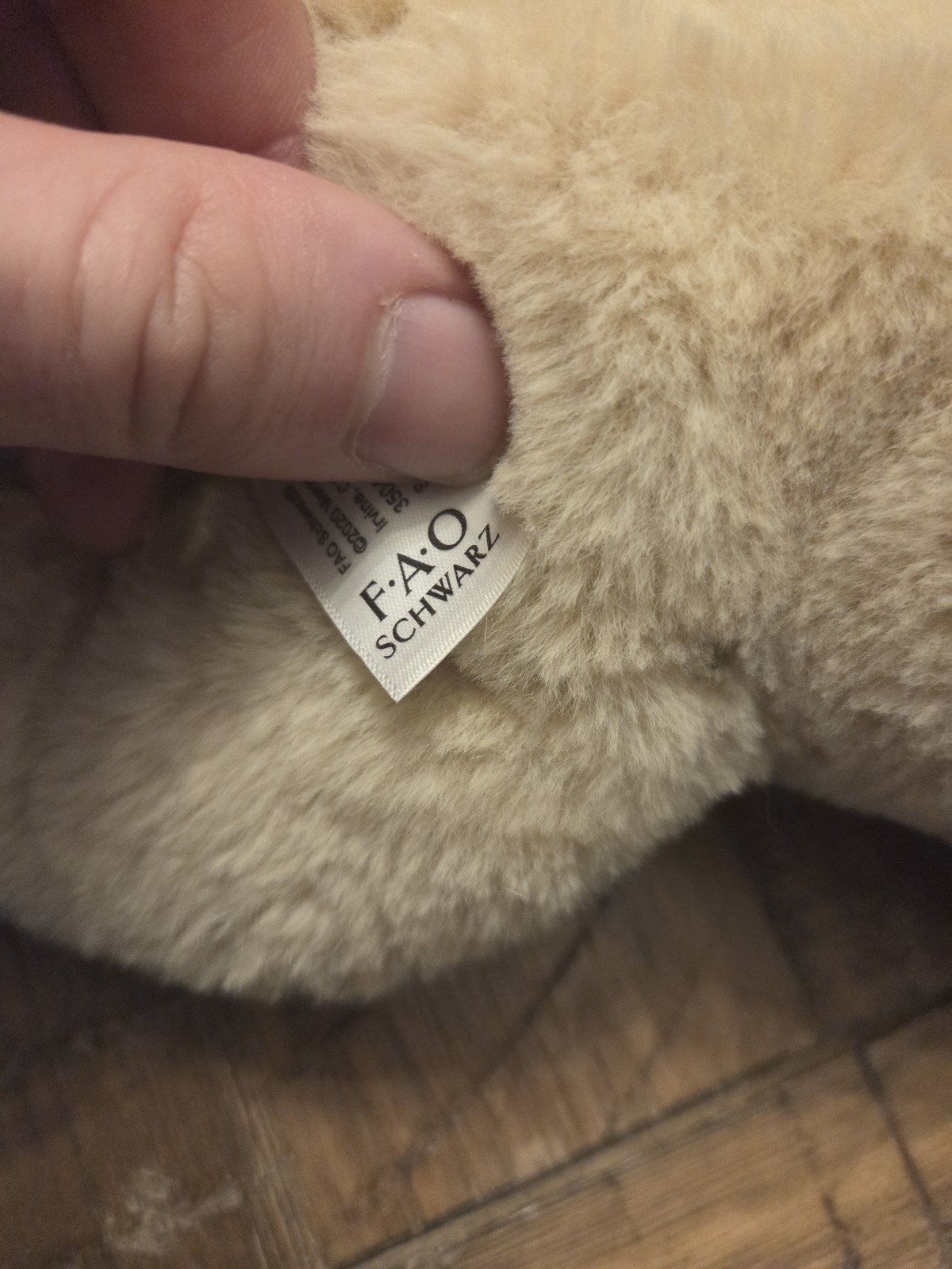 FAO Schwarz 15-inch Plush Dog