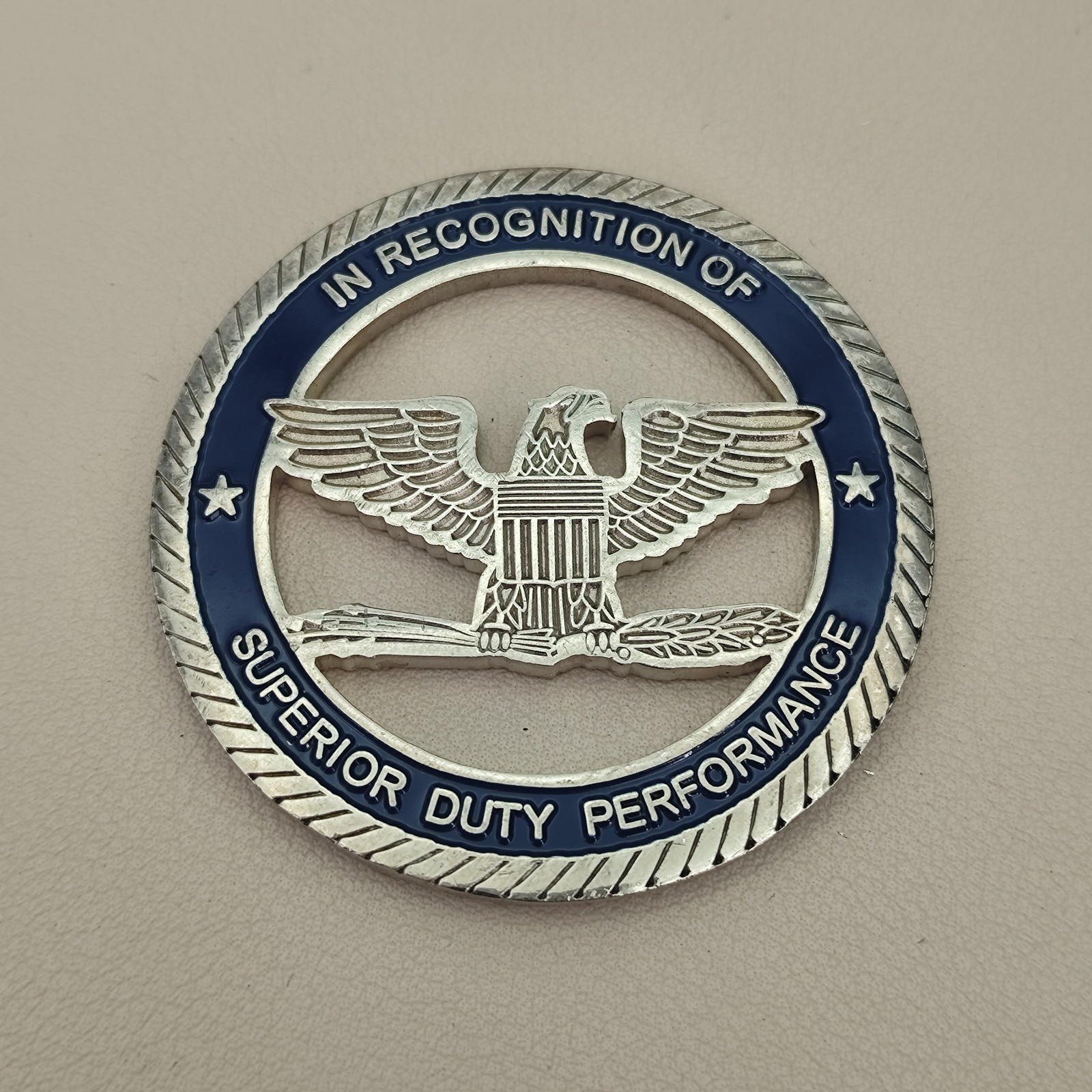 USAF Presented by Colonel Ray Lindsey Challenge Coin