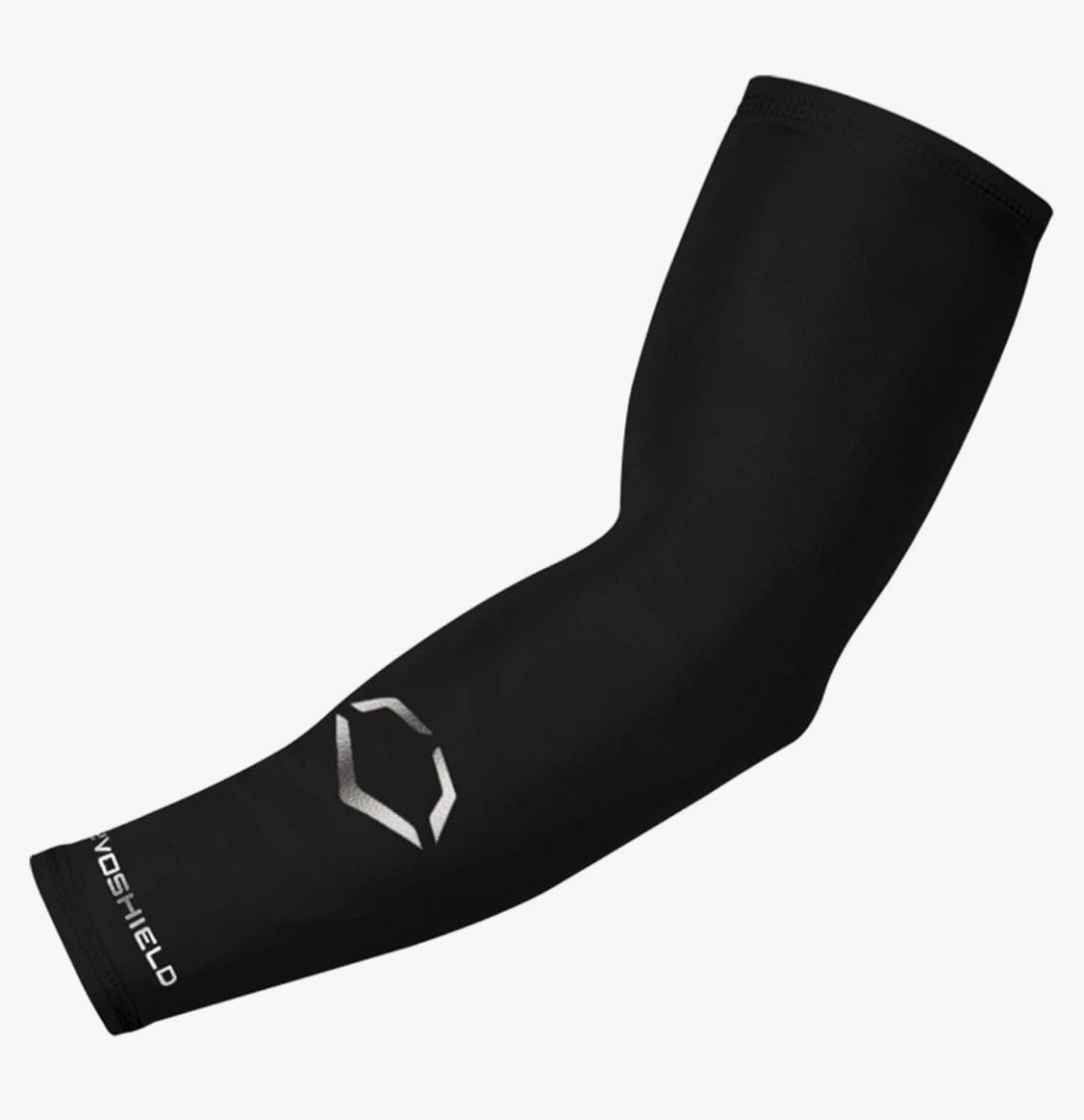 Evoshield Baseball & Softball Compression Arm Sleeve - S/M Size - BLACK Color