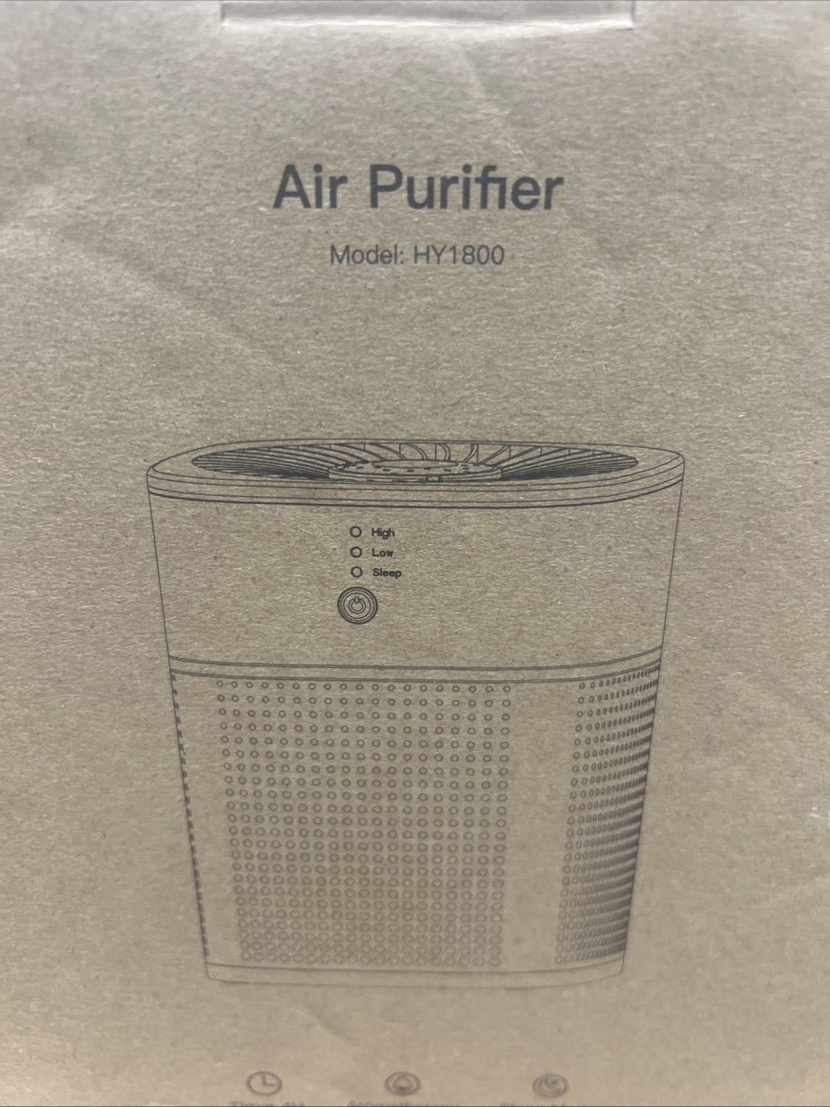 Air Purifier Chivalz 2 Pack Model HY1800