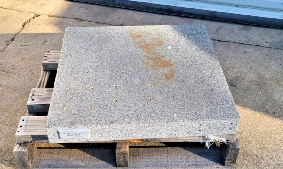 Granite Table Surface Inspection Plate 24 x 24 x 3