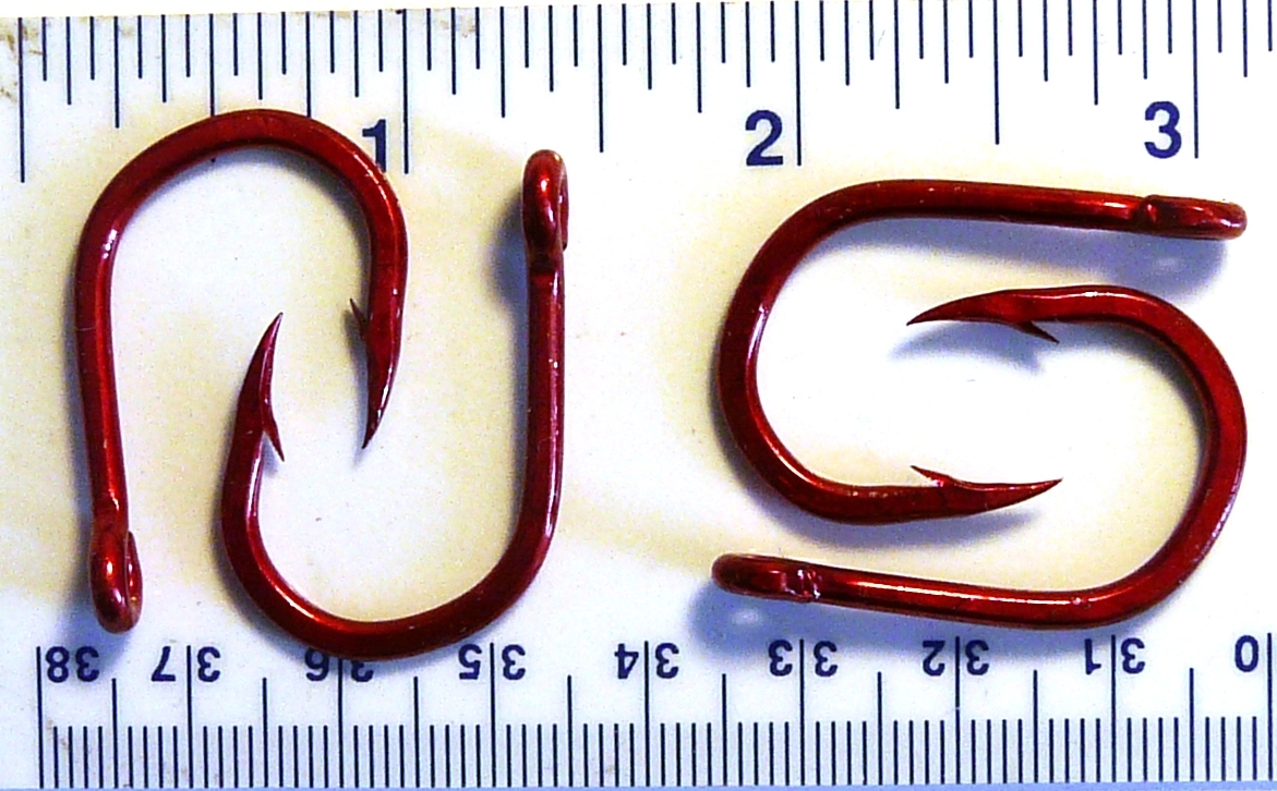 50 VMC 7262 7262TR Tuna Tamer Live Bait Red Fish Fishing Hooks size 5/0