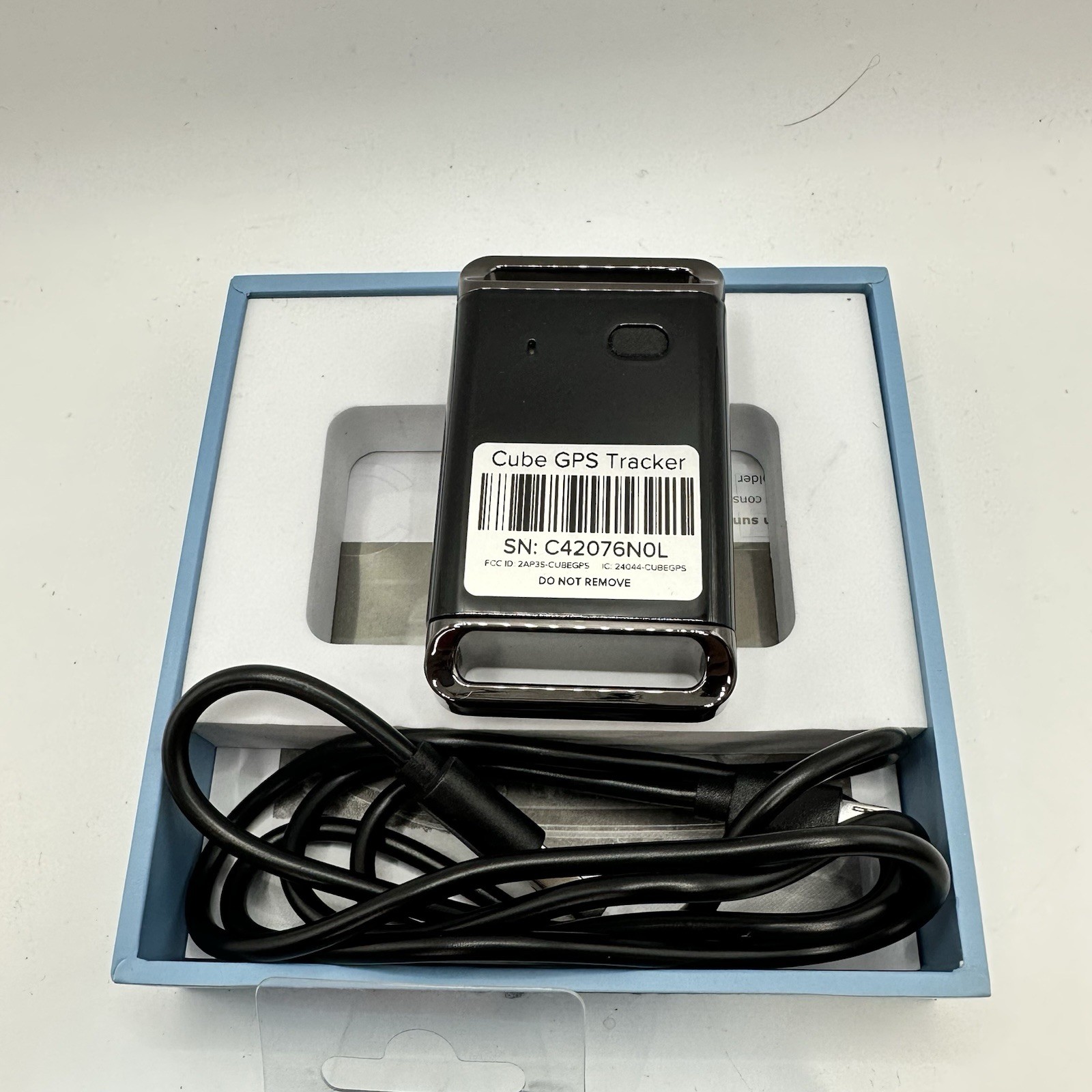 Cube GPS Tracker, Waterproof, Worldwide Coverage Real-Time Tracking (OpenBox)