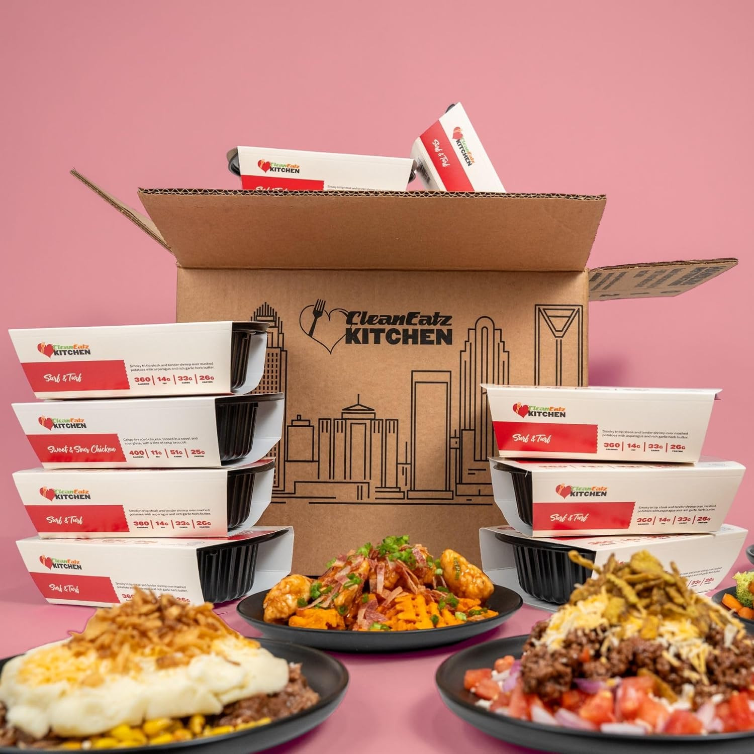 Hall of Fame Meal Plan Kit, Prepared Frozen Meals, Portion & Calorie-Controlled