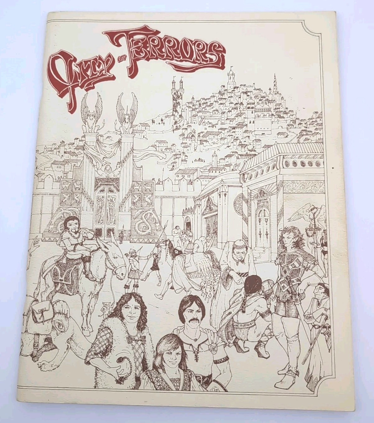 CITY OF TERRORS - Michael Stackpole Liz DanforthTunnels & Trolls Deluxe 2nd Prnt