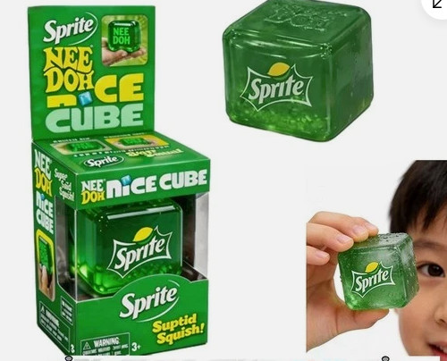 Needoh Limited Edition Sprite Nice Cube Suptid Squish