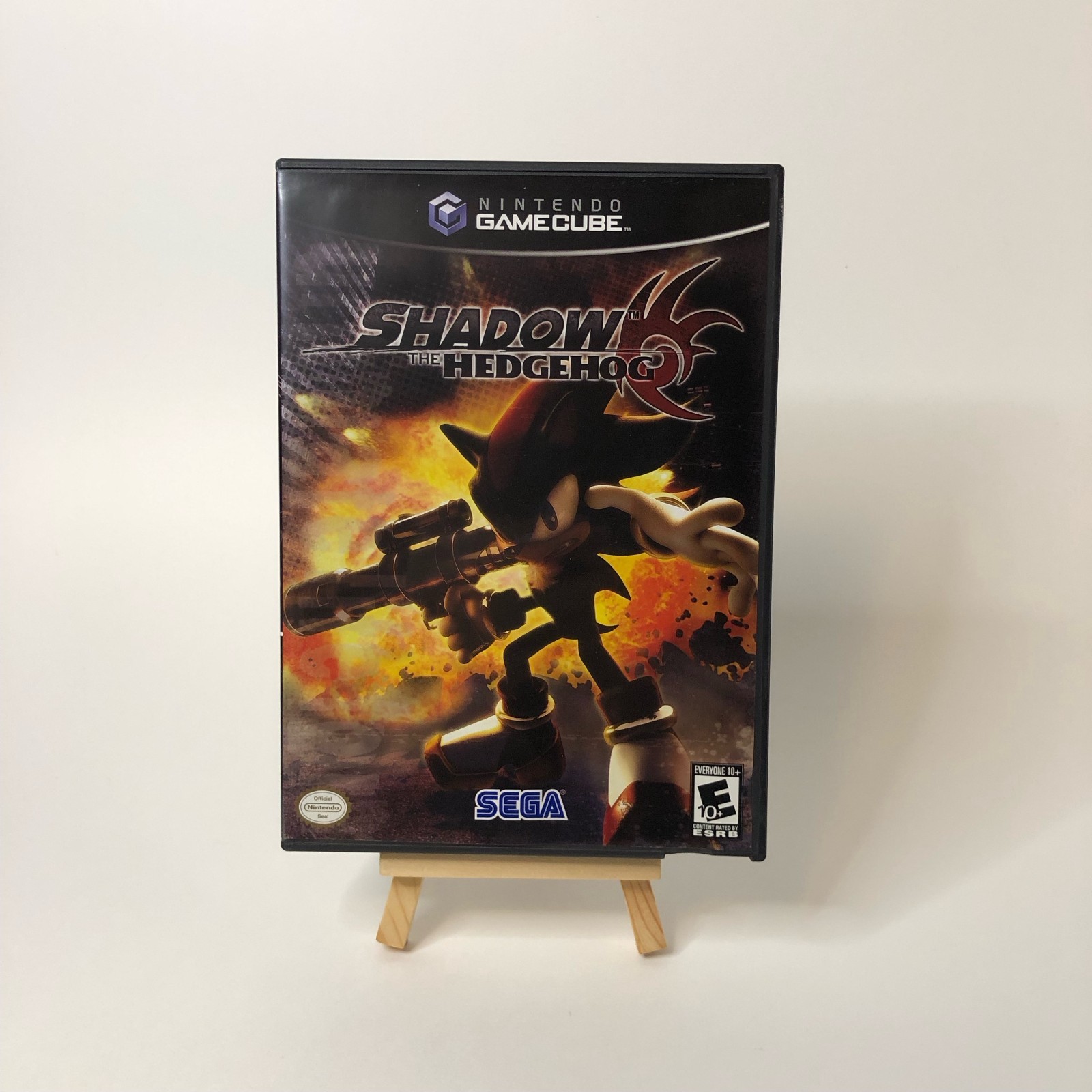 Replacement Case and Manual Only for Shadow The Hedgehog Nintendo GameCube