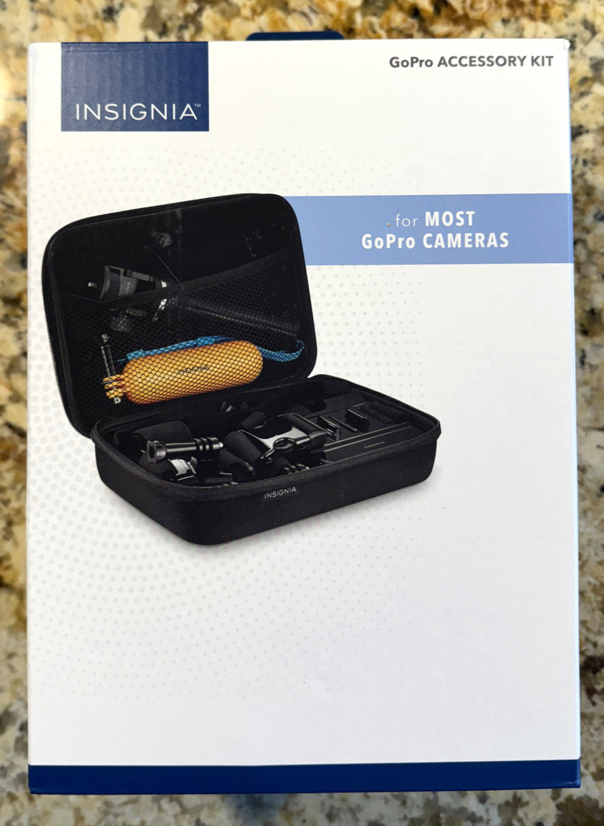 Insignia 12-Piece GoPro Accessory Kit for Most GoPro Cameras - NS-GPK23