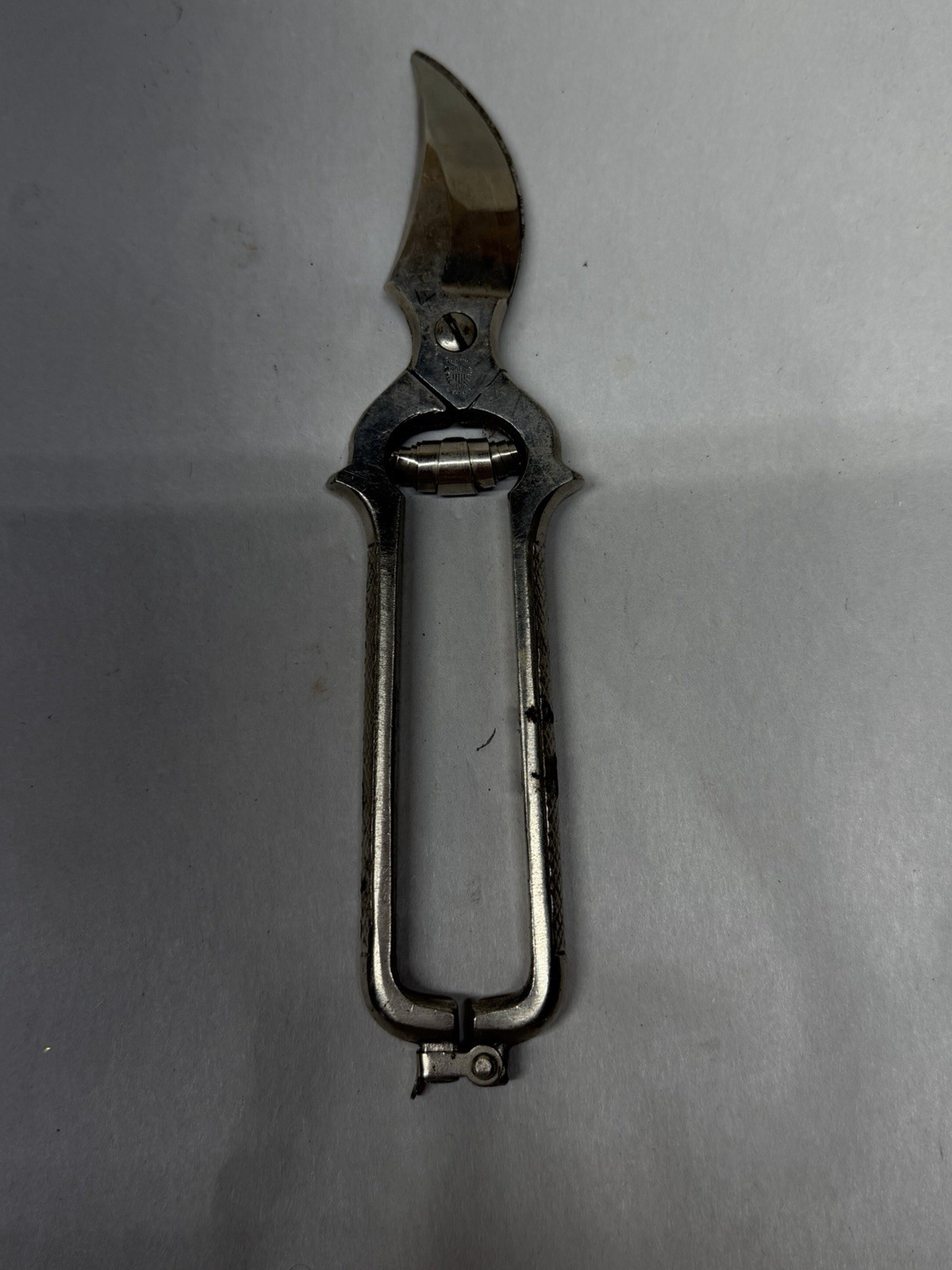 Vintage Hot Drop Forged Steel Italy Scissors Shears 7" - Kitchen Butcher