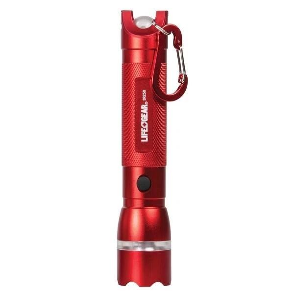 LifeGear AA35-60538-RED 300-Lumen Search Light with Emergency Signaling Red