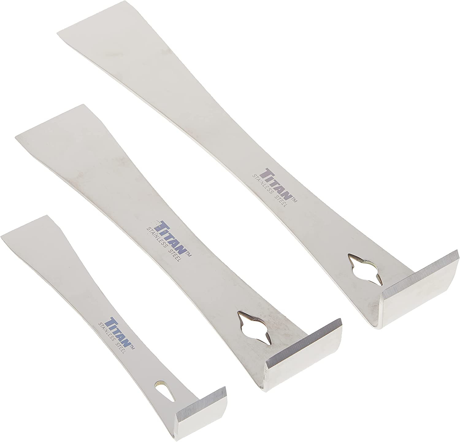 3-Piece Stainless Steel Pry Bar Scraper Set