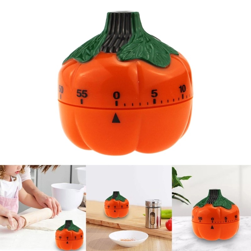 Halloween Pumpkin Kitchen Timer Novelty Digital Timer Cute Kitchen Timer Cooking