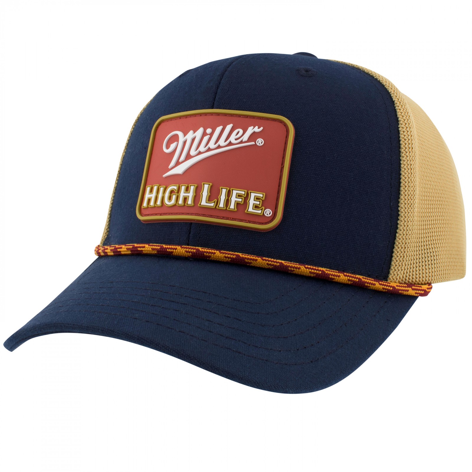 Miller High Life Blue Denim Snapback Hat Multi-Color
