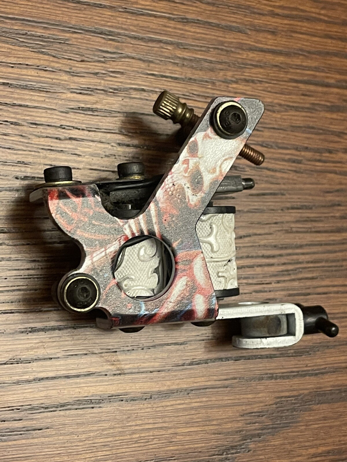 Skull tattoo machine coil Needs Repair