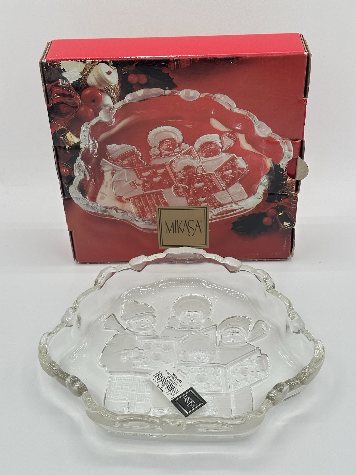Mikasa Carolers Sweet Candy Canape Dish Boxed