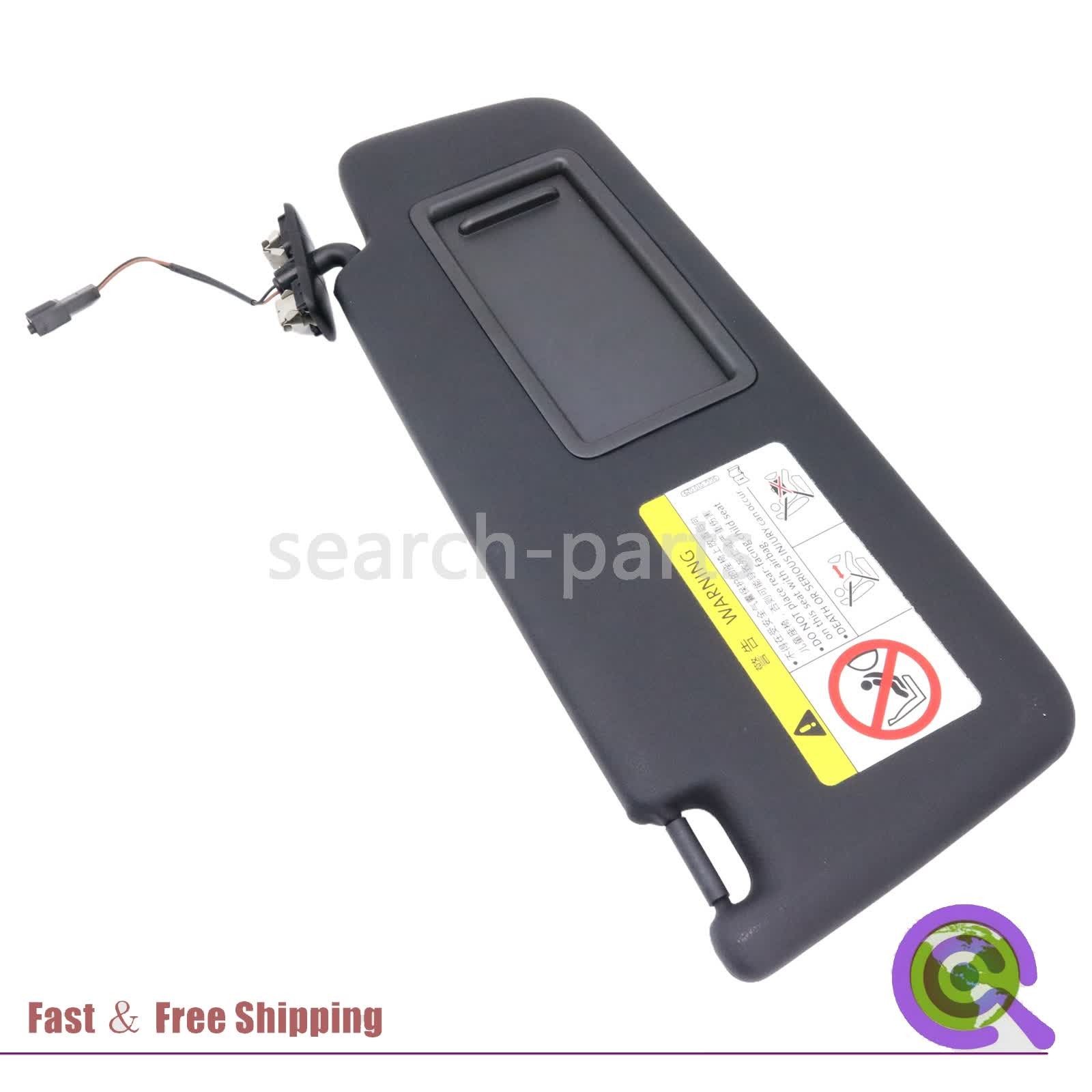 Passenger Side Sun Visor Replacement for Porsche Macan 2.0L and 2.9L Versions
