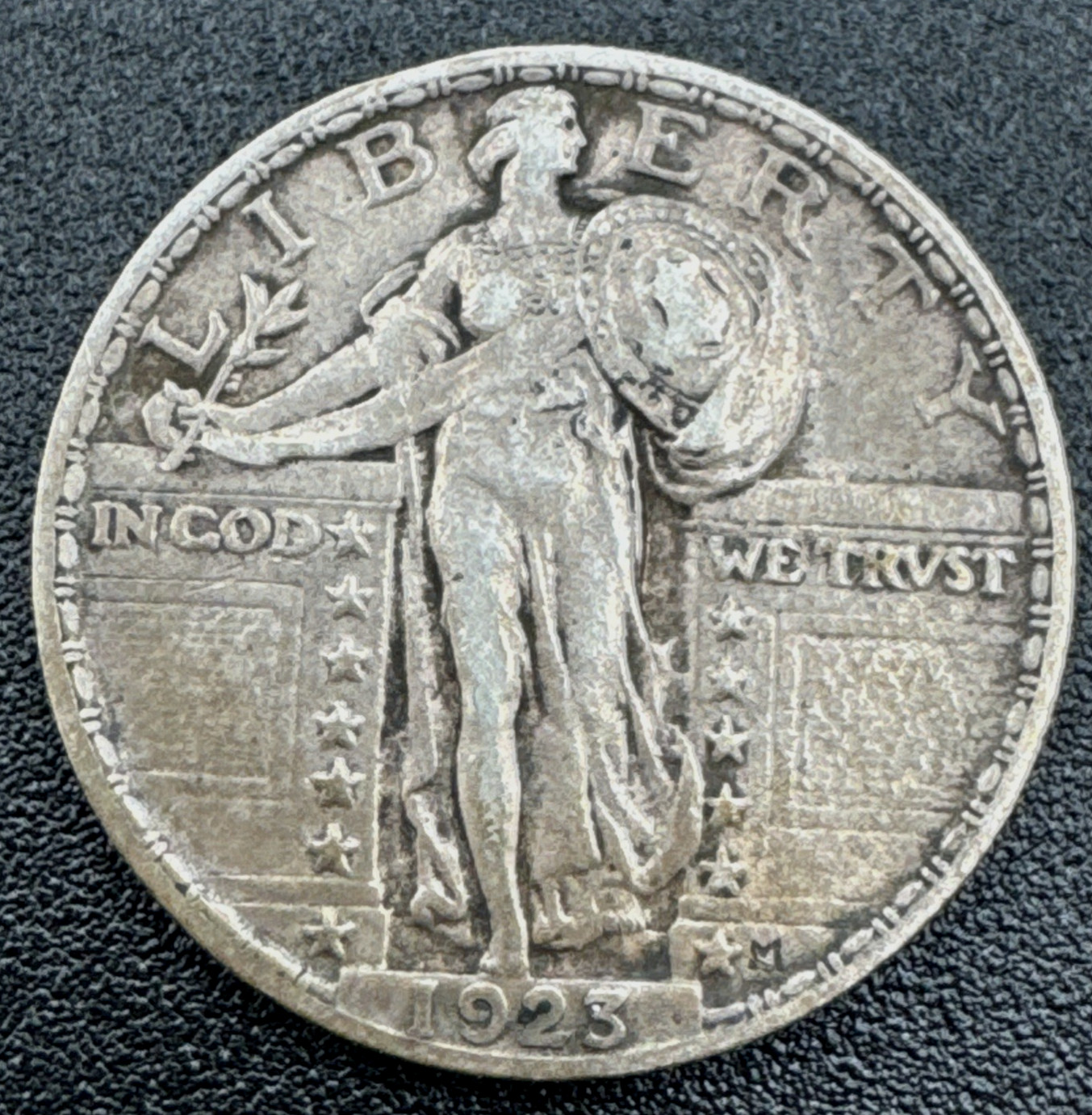1923  STANDING LIBERTY QUARTER