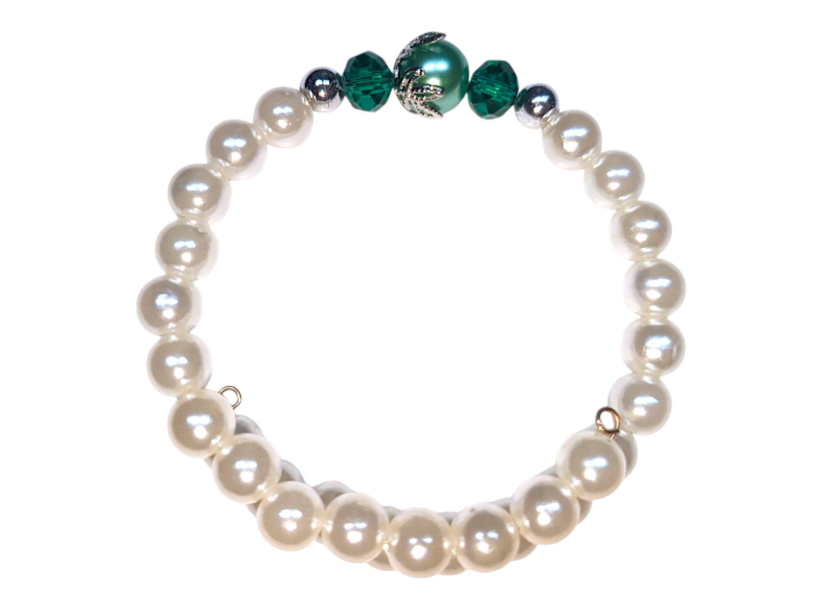 Forest Flower Pearl #1 Bracelet