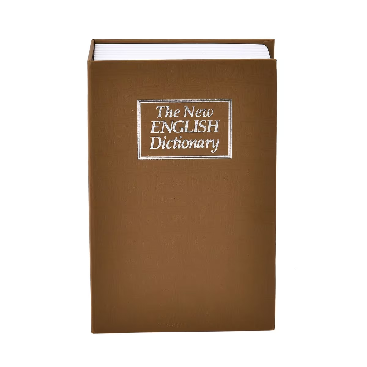 Locking Book Safe Secret Hidden Compartment Valuables Storage Stash Hide-Away