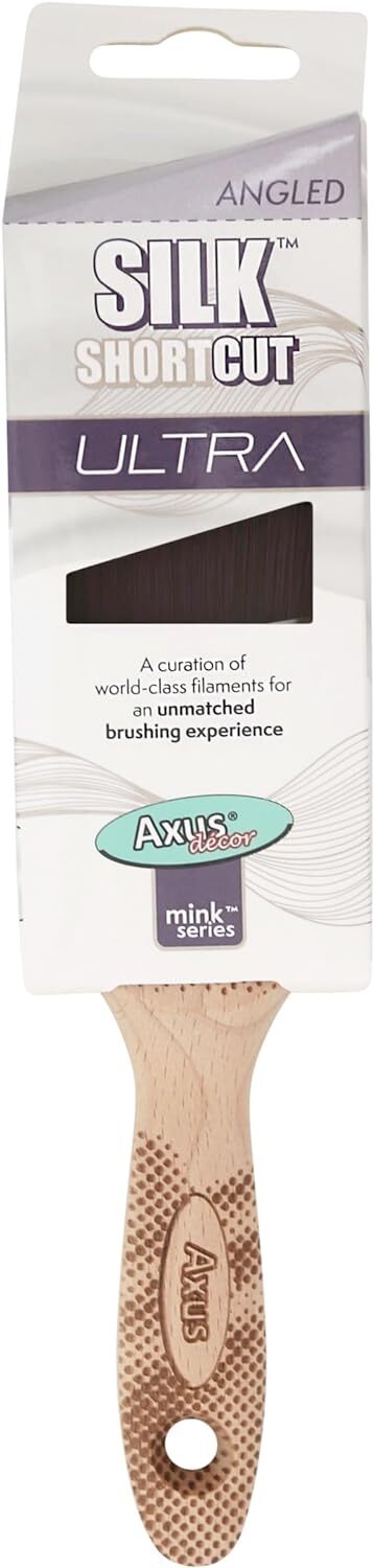 2" Axus Decor Ultra Angled Silk Short Cut Paint Brush