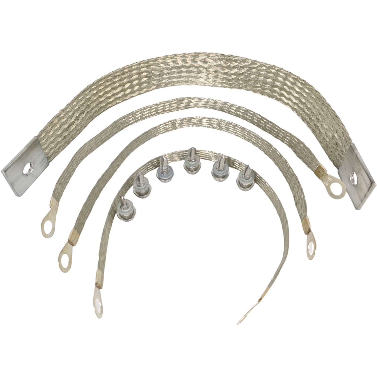 40140 Engine Ground Strap Kit for Most Car Self-Tapping Screw Braided