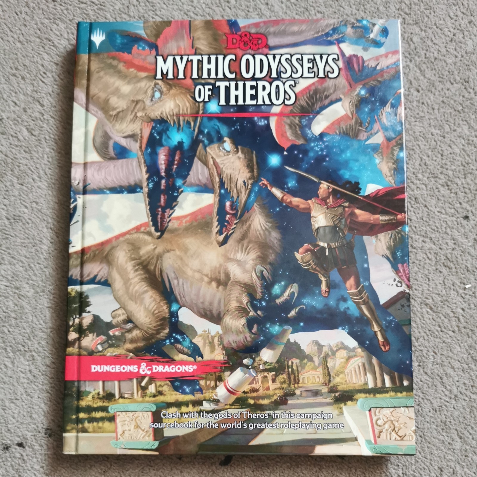 D&D Mythic Odysseys of Theros RPG Campaign Book HB 2020 WOTC Dungeons Dragons