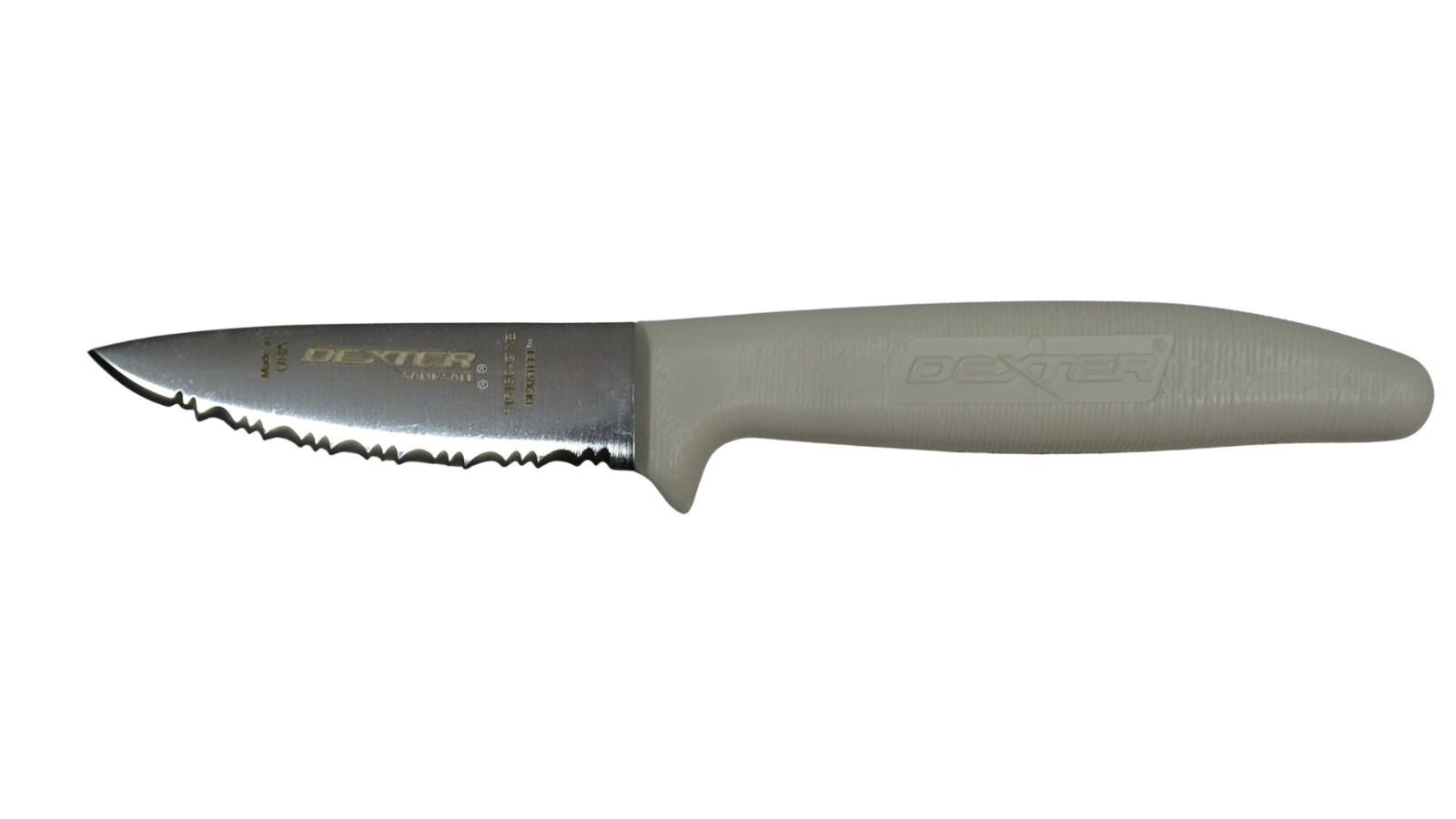 Dexter 3 1/2"  Skinning Knife Trappers Serrated Blade Great for Head Area