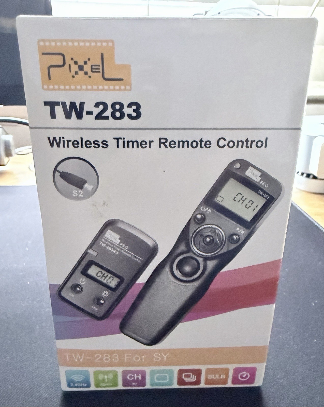 Pixel TW-283 E3 - Wireless Shutter Release Cable Compatible with Canon XT XTi XS