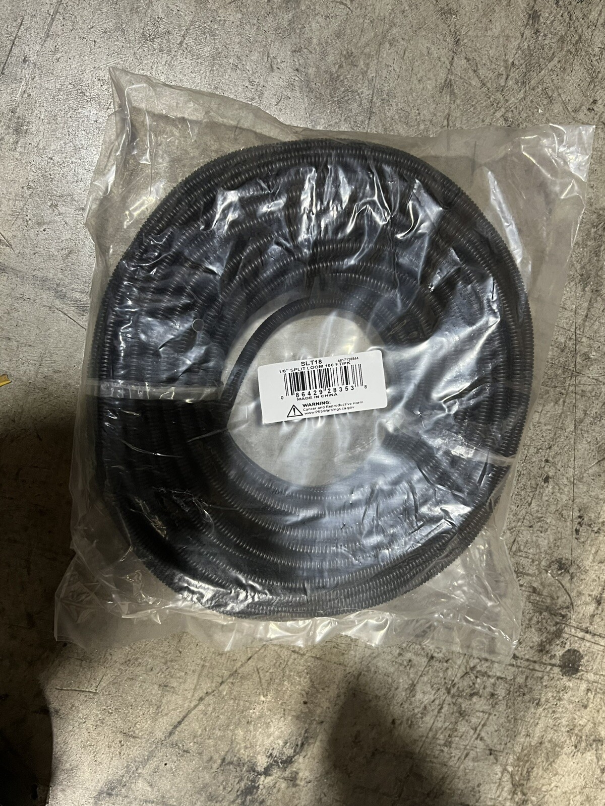 1/8” Split Loom 100 Feet