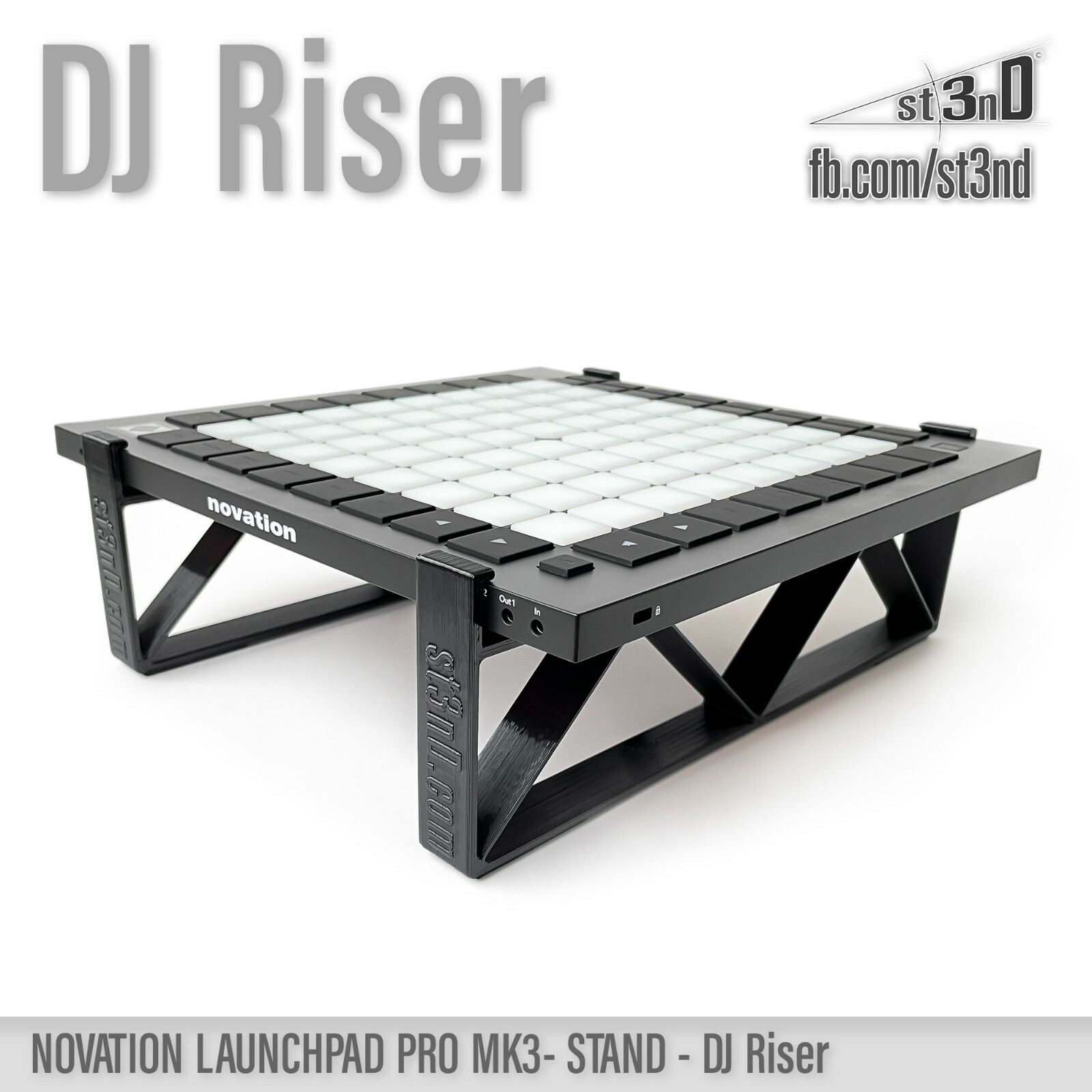 NOVATION LAUNCHPAD PRO MK3 STAND - DJ RISER STAND - 100% Buyer satisfaction