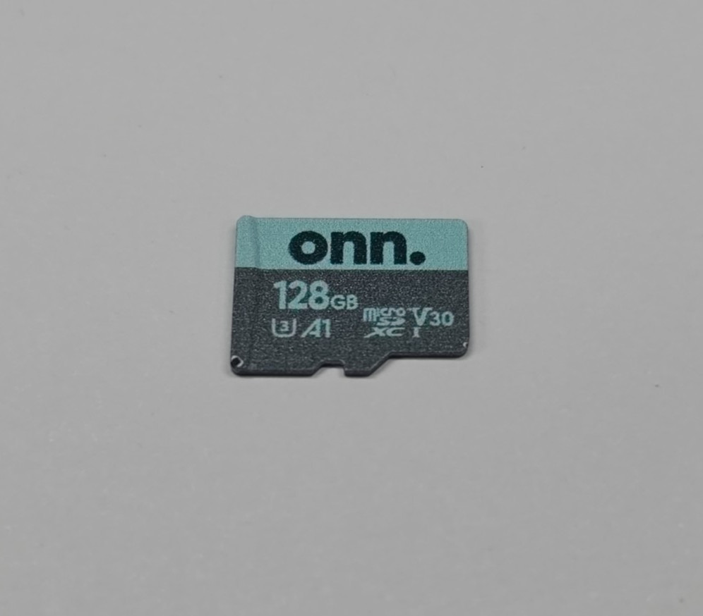 ONN 128GB Micro SD Card U3 A1 MicroSDXC V30 with Case