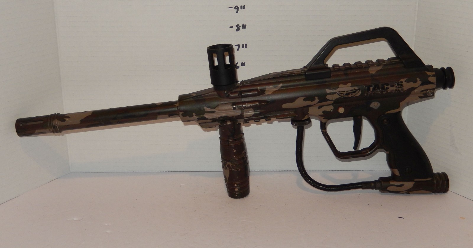 JT TAC-5 Recon Paintball Marker Camouflage Semi-Automatic