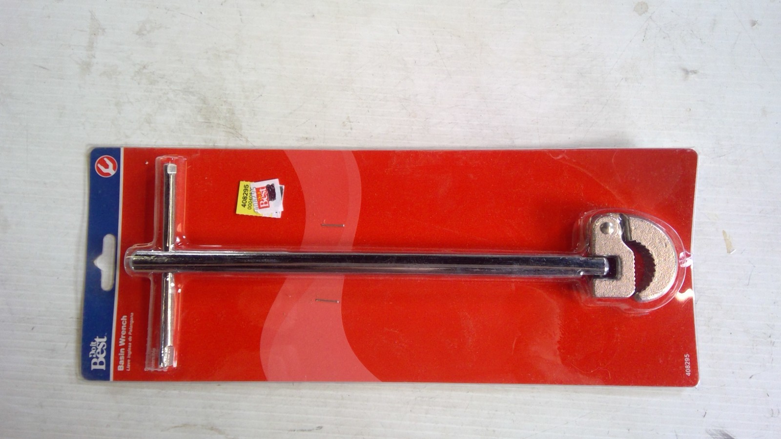 Do it Adjustable 11 In. Basin Wrench 408295 SIM Supply, Inc. 11 in Steel Silver