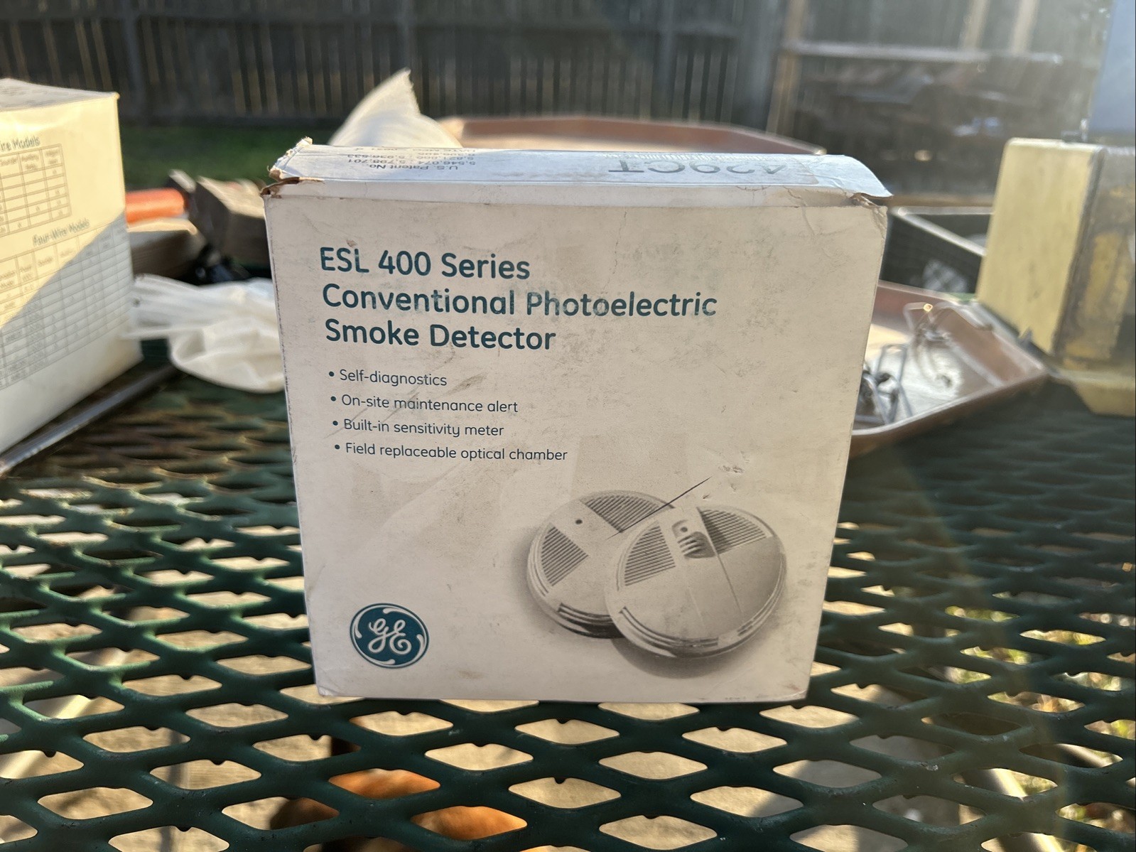 GE-ESL 429CT 2-Wire Smoke Detector FIRE ALARM