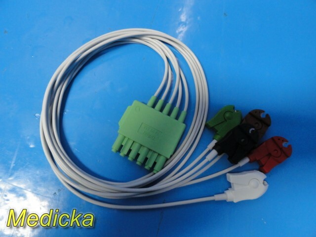 Drager Medical P/N 749983 Trust Tele ECG 5-Lead, Grabber Set ~ 24627