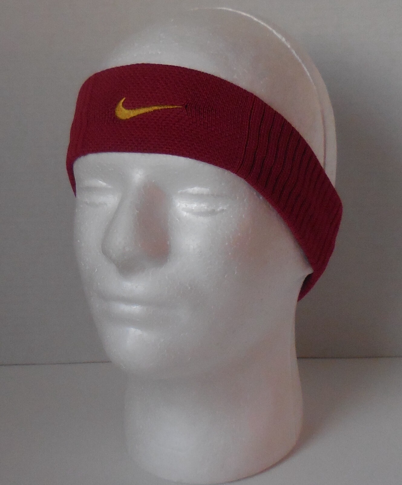 Nike Dri-Fit Reveal Headband Adult Unisex Red Crush/Dark Citron/Dark Citron