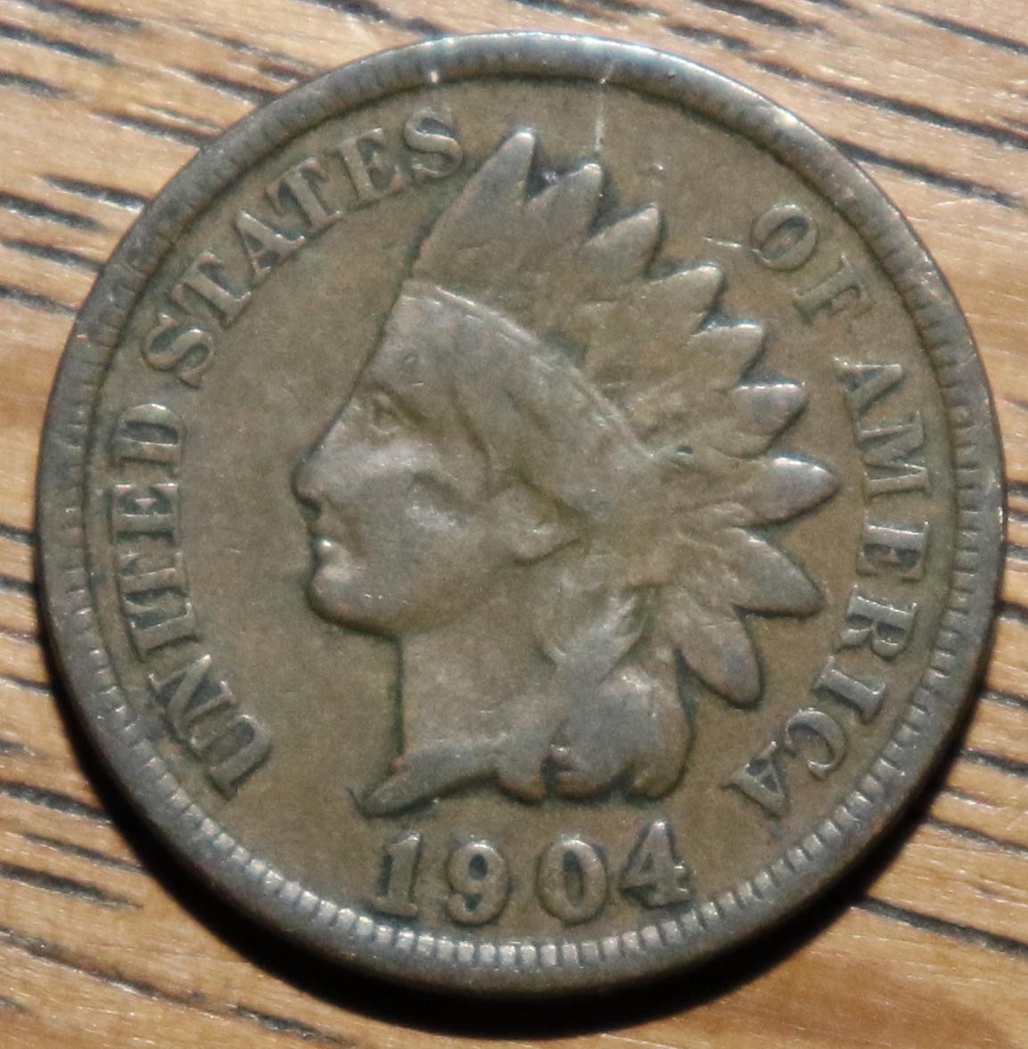 1904 Indian Head Cent