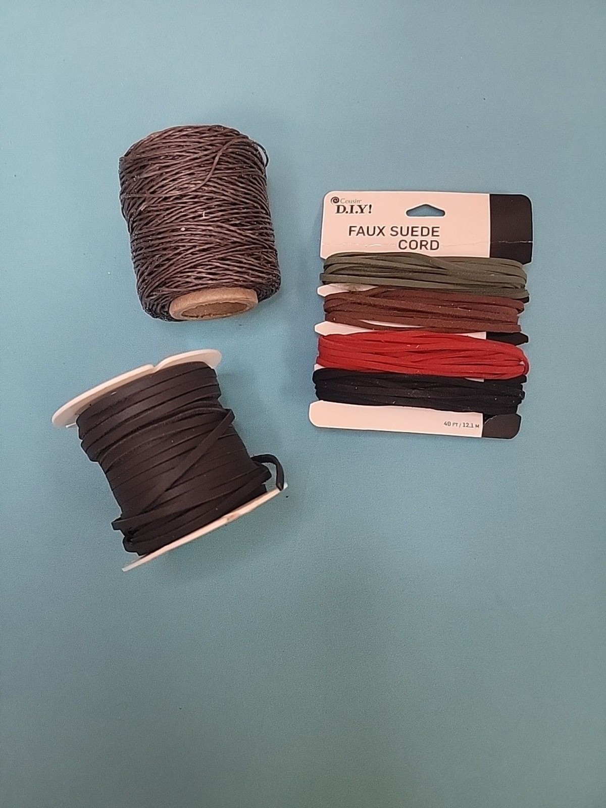 Lot Of 3 Leatherworking Cords Crafting