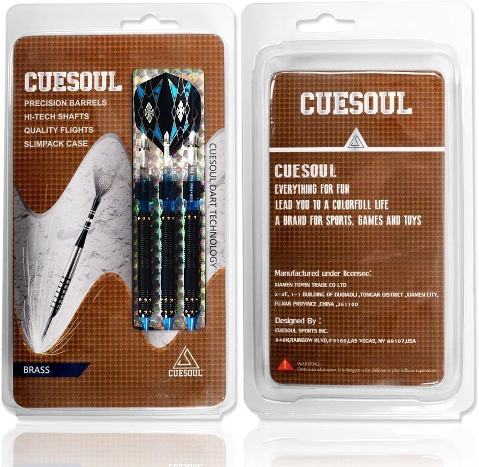 Soft Tip Darts Set Plastic Tip with Dart Case