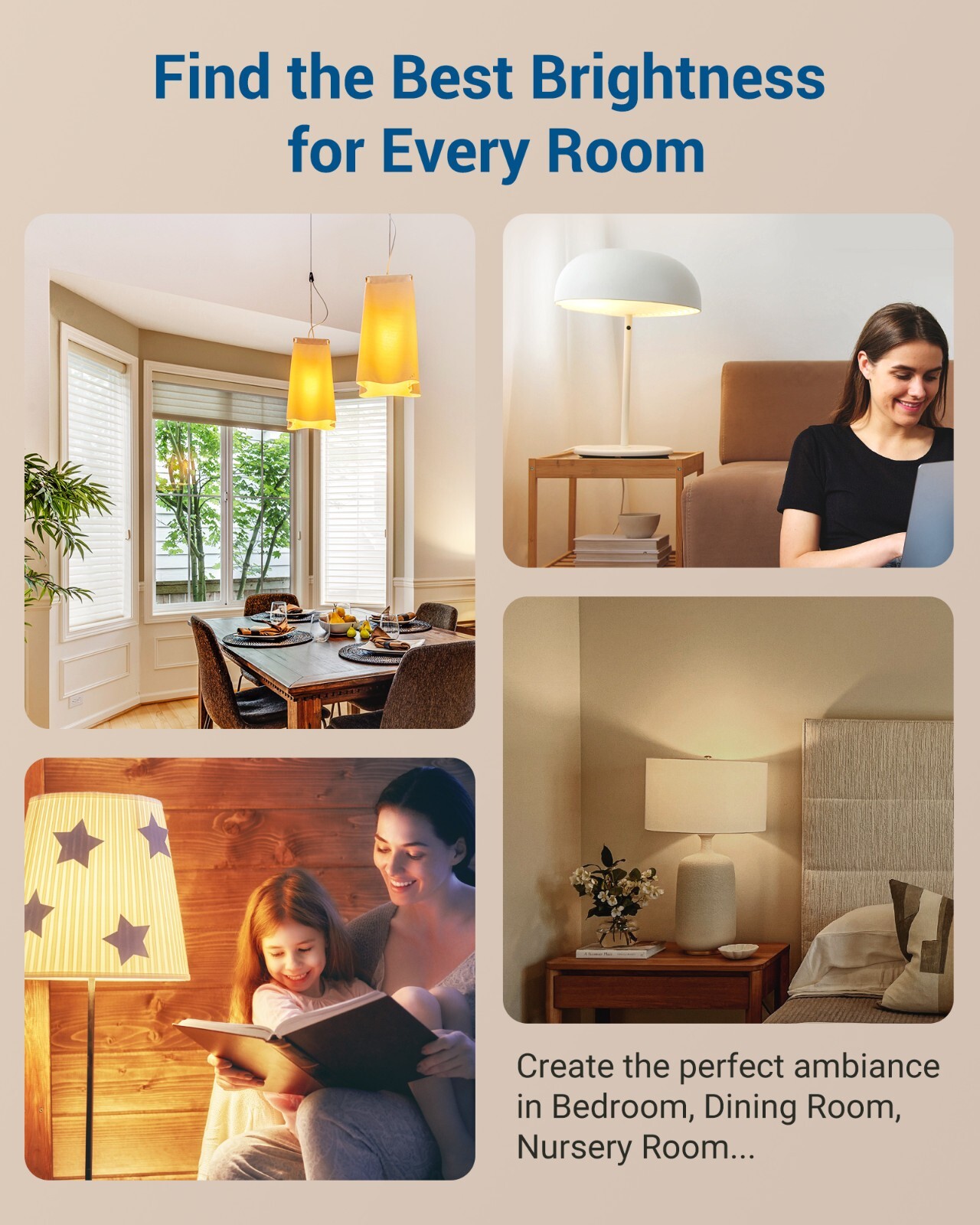 DEWENWILS Touch Dimmer Switch, 3 Levels Touch Pad Control Dimmable LED/CFL Light