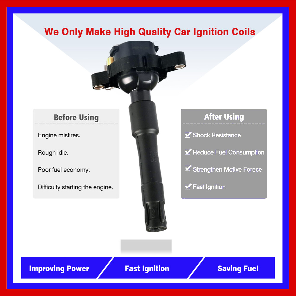 6PC IGNITION COIL EBM321 FOR 97-06 BMW 320i E46 2.0L