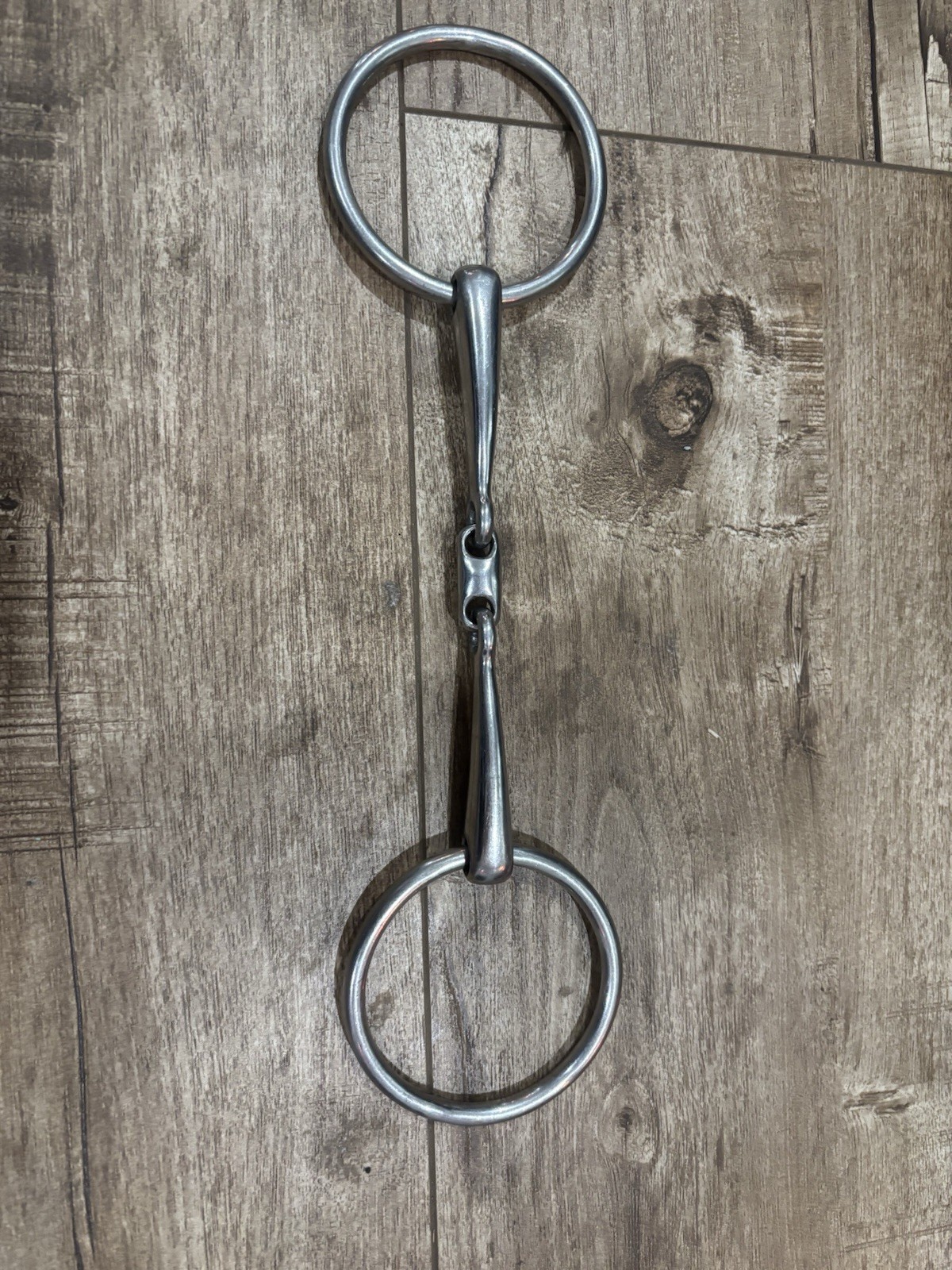 5.5” double jointed loose ring snaffle
