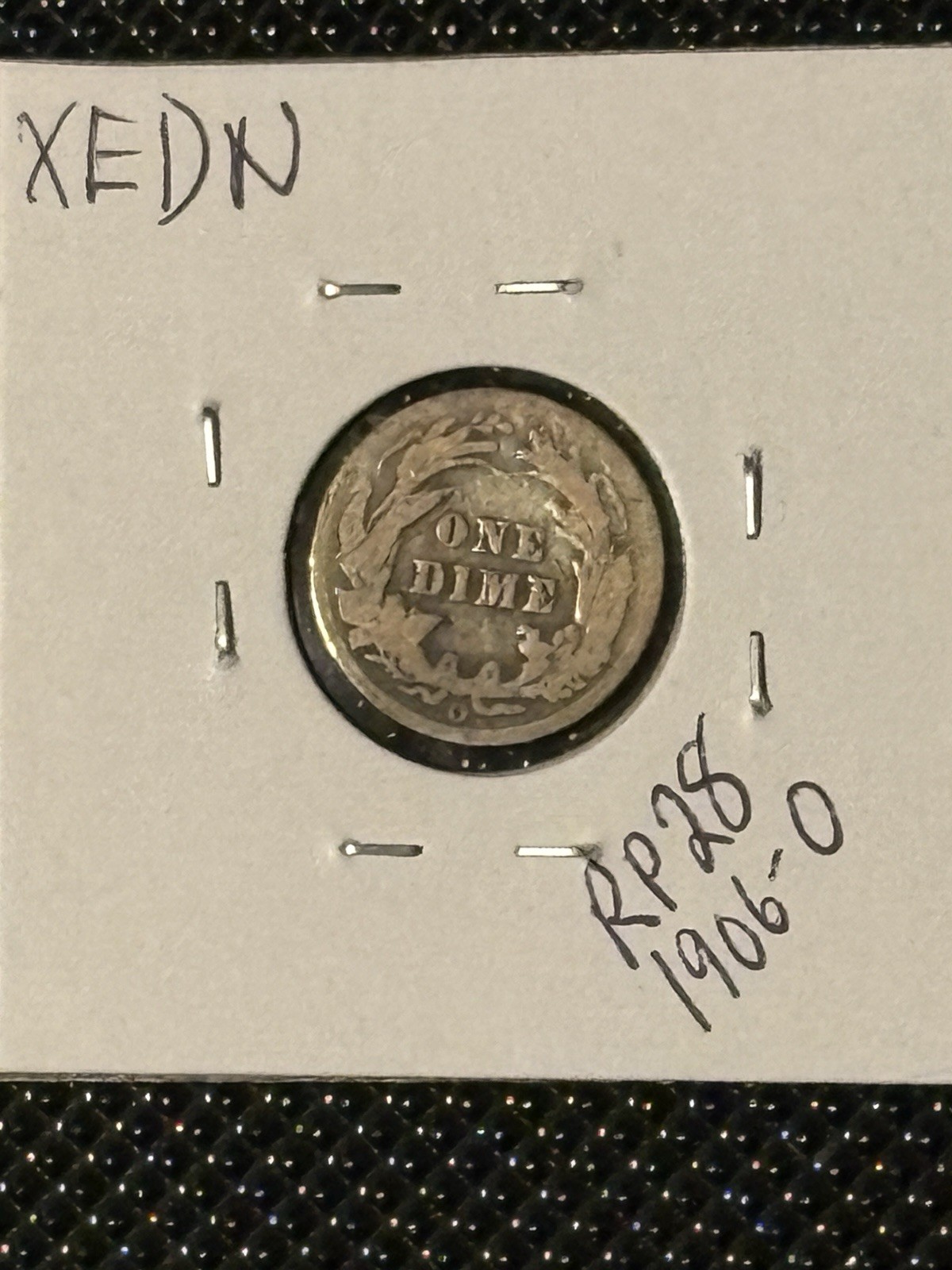 1906-O Barber Dime