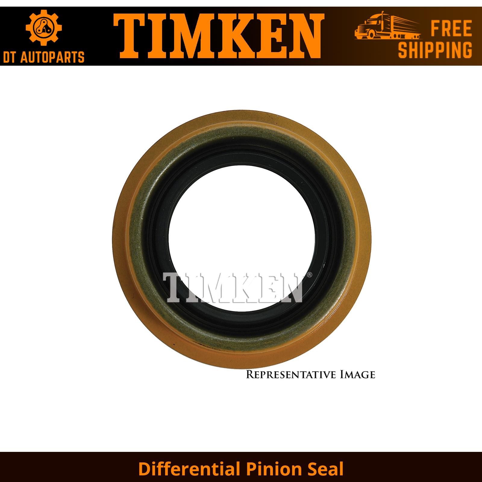 For Ford E-150 Econoline Club Wagon - Rear Differential Pinion Seal Timken