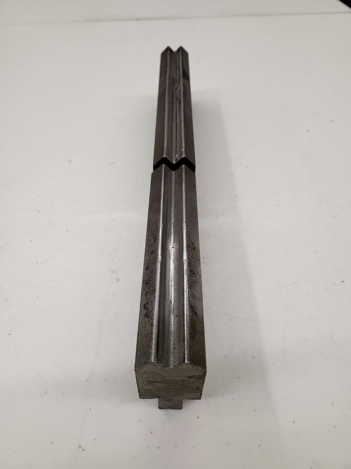 Standard Press Brake Tooling Die Sectionalized 13.5" Long 1/2" V Opening BTB2