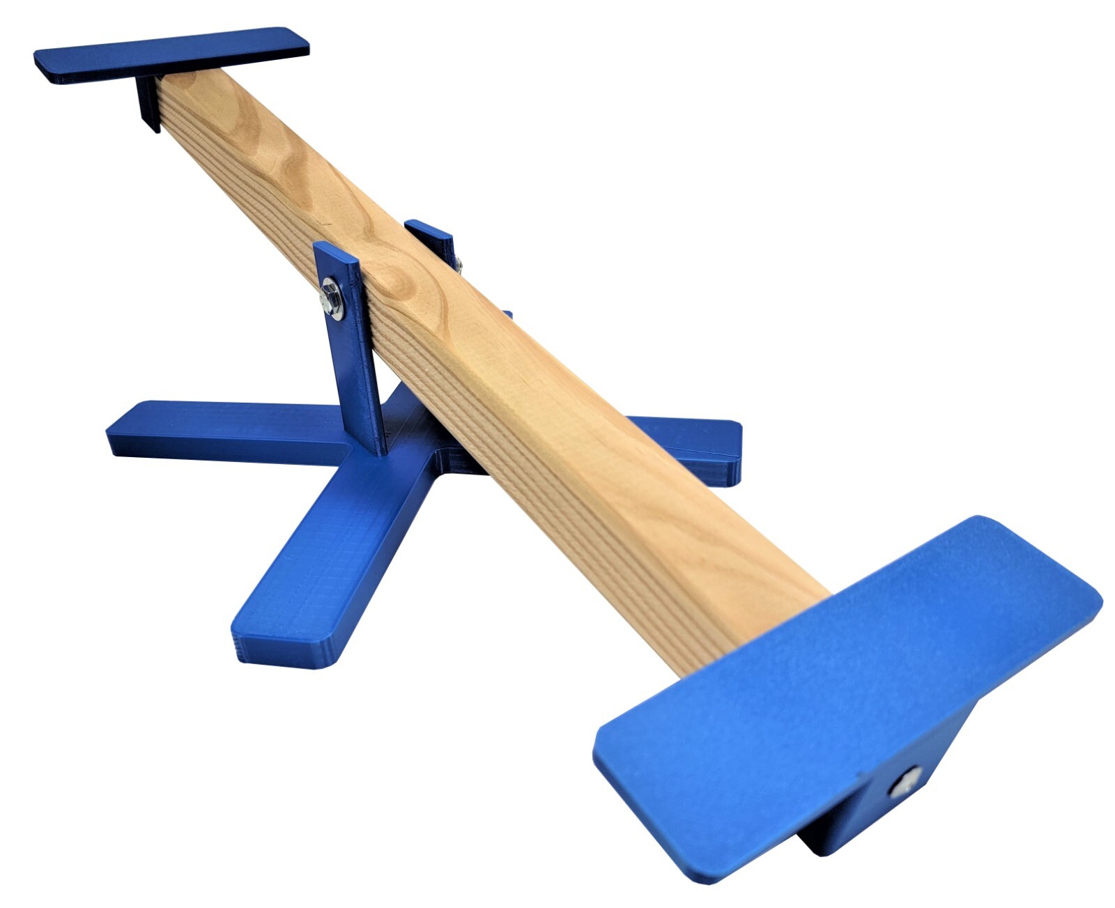 RITE FARM PRODUCTS 22 INCH LONG CHICKEN TEETER TOTTER BLUE POULTRY SEESAW PERCH