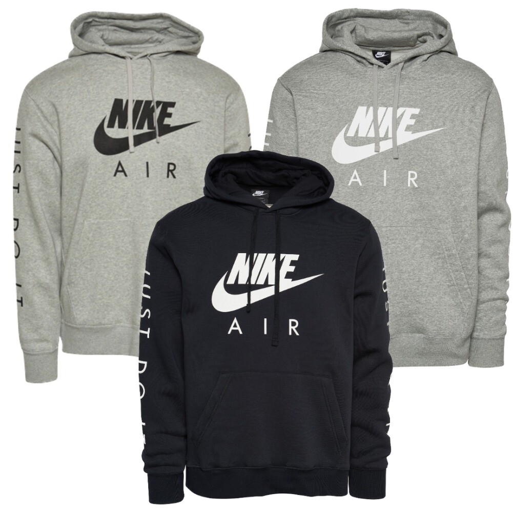 Nike Men's Hoodie NSW Athletic Air Max Just Do It Pullover Hooded Sweatshirt